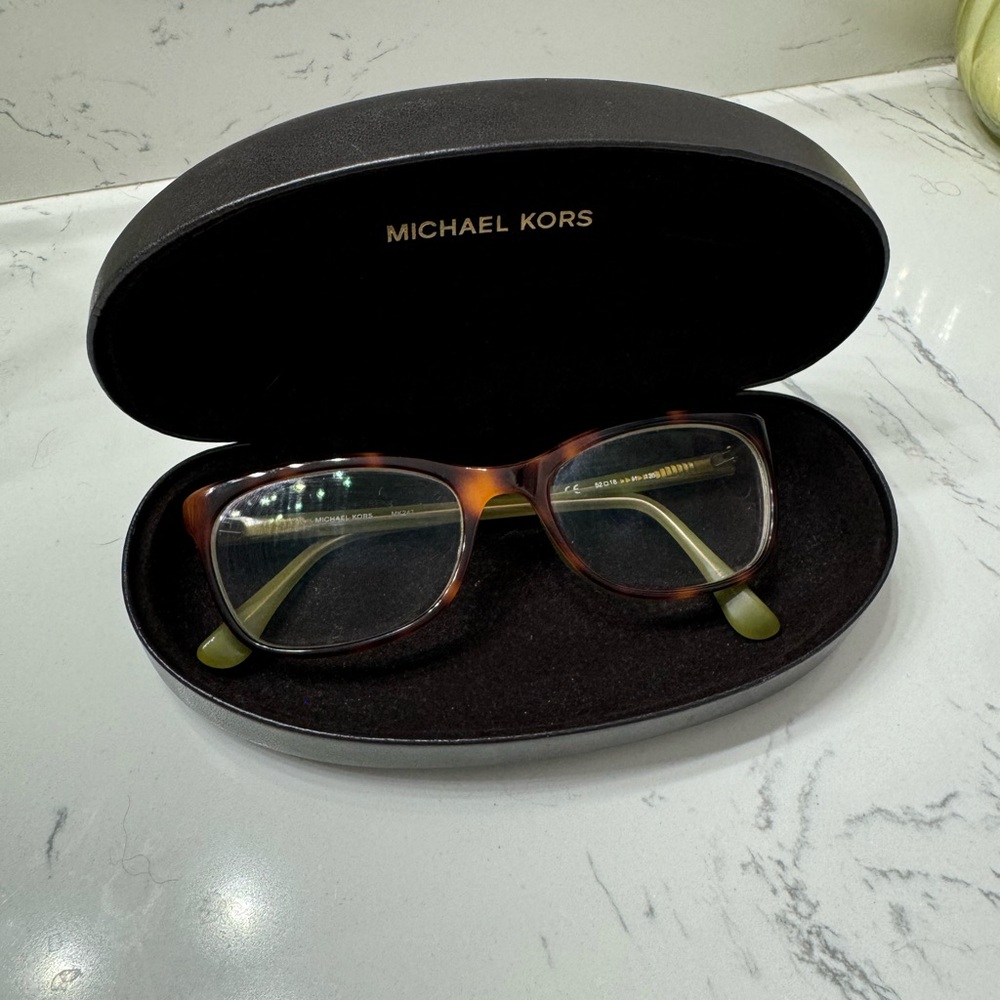 Michael Kors glasses with case. Great condition!